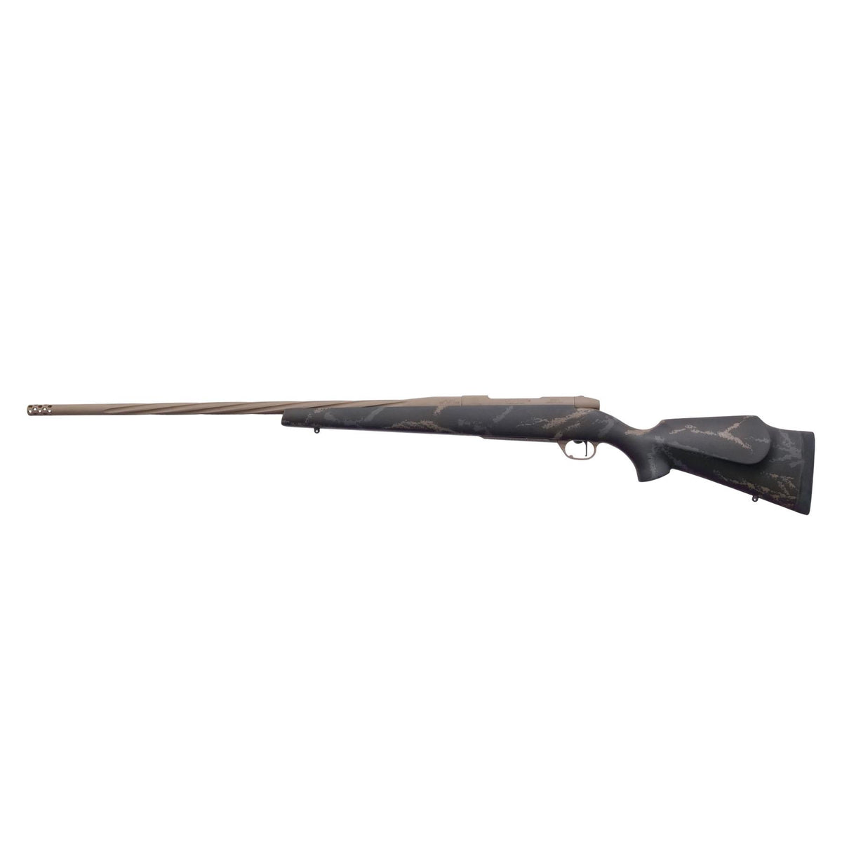 Mk V Accumark Ltd 6.5CM 24in w/brakeBlk/Gry/Tan stkFlutedTan cera