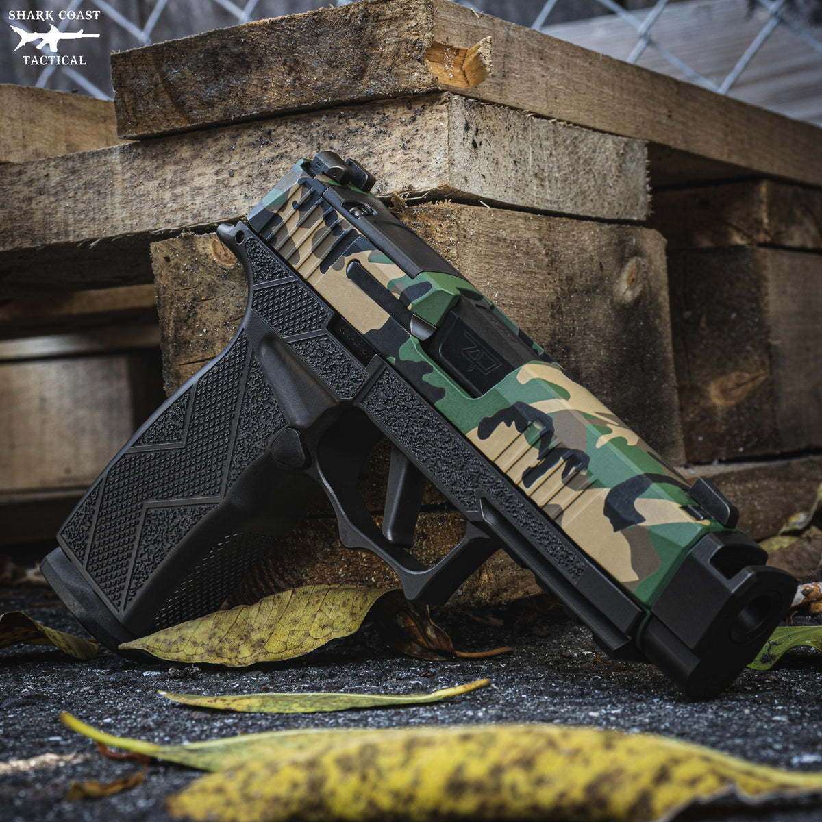 SIG P365 XMACRO 9MM 3.7 3-17rd Mags-MultiCam with Zaffiri Precision Comp