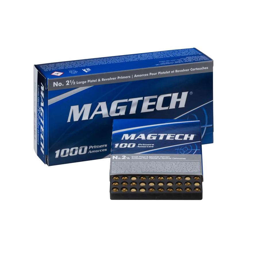 Magtech Large Pistol Primer (2½) 1,000/Box