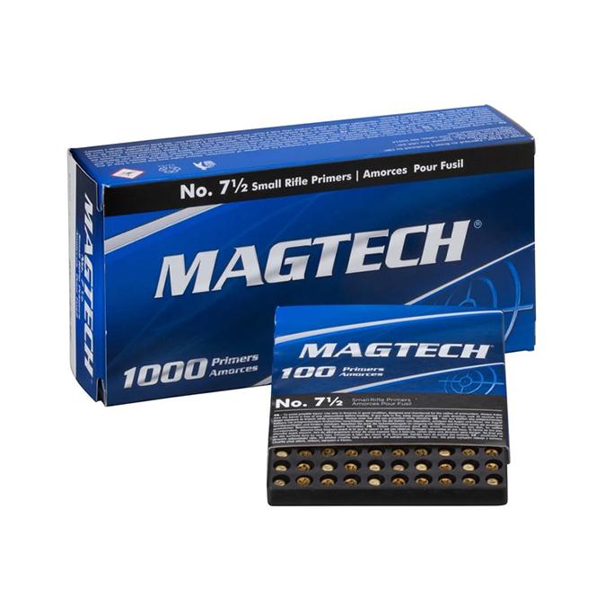 Magtech Small Rifle Primer (7½) 1,000/Box