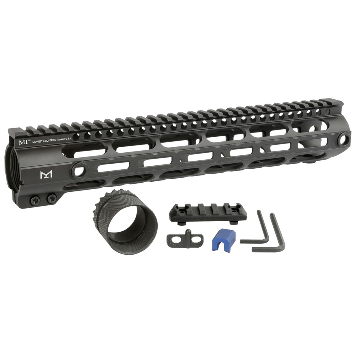 Midwest Industries Combat Free Float AR-10 Handguard - M-LOK - 2 Lengths Available
