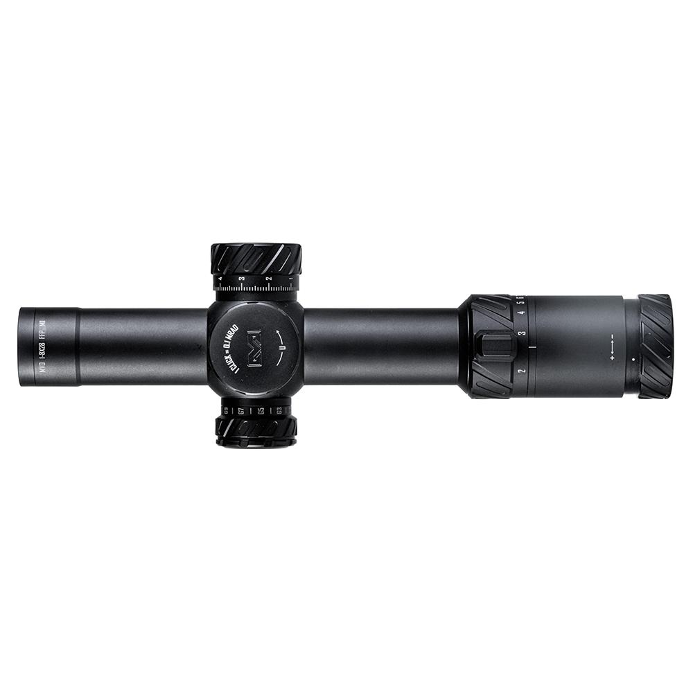 MEPRO MVO 1-8x28 FFP, 34MM, M1 RETICLE MRAD