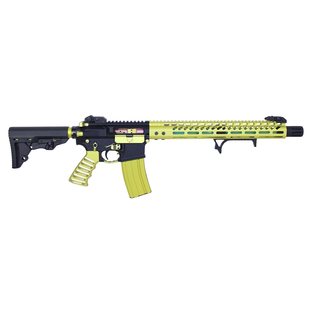 Ultralight Skeletonized Angled Grip For M-LOK