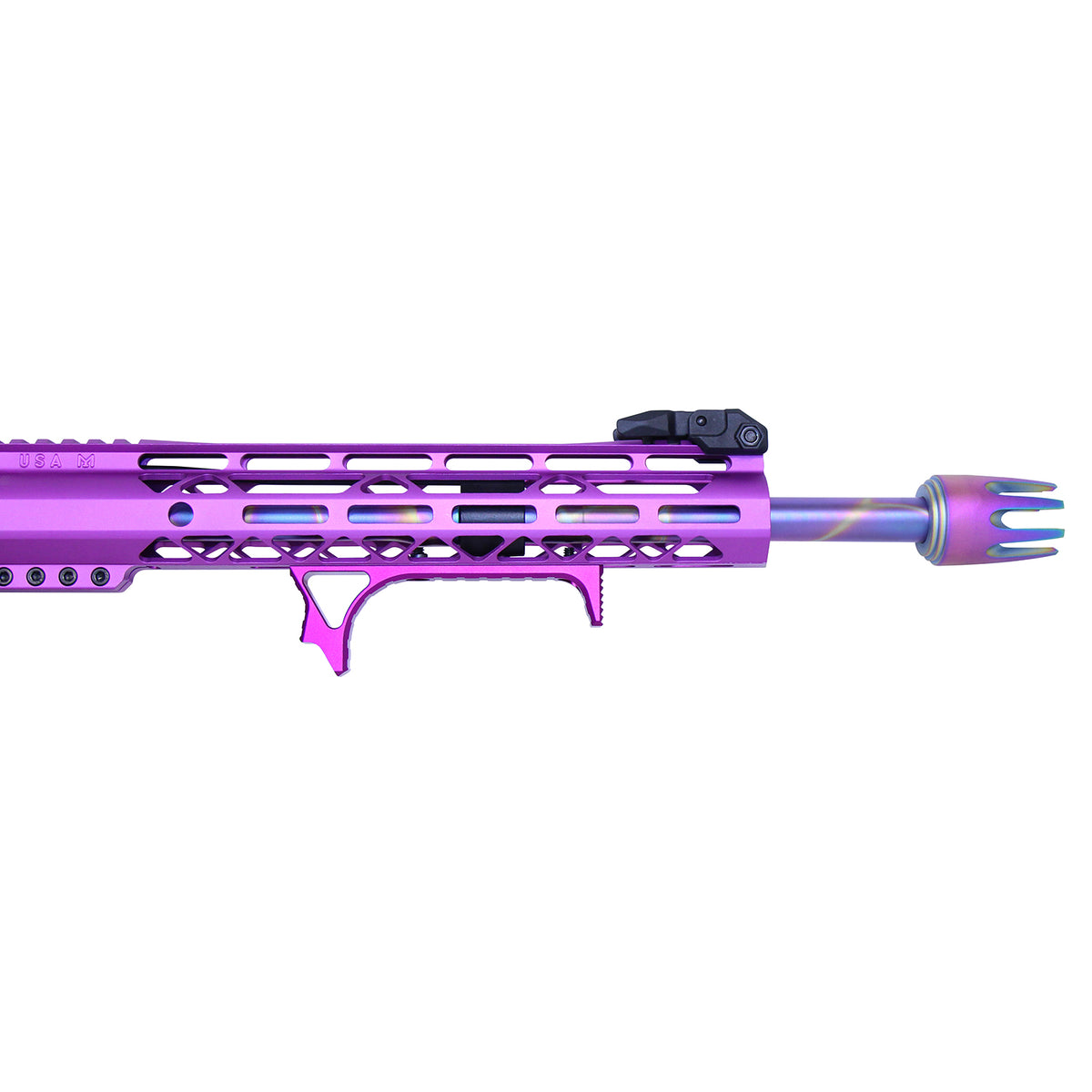Ultralight Skeletonized Angled Grip For M-LOK