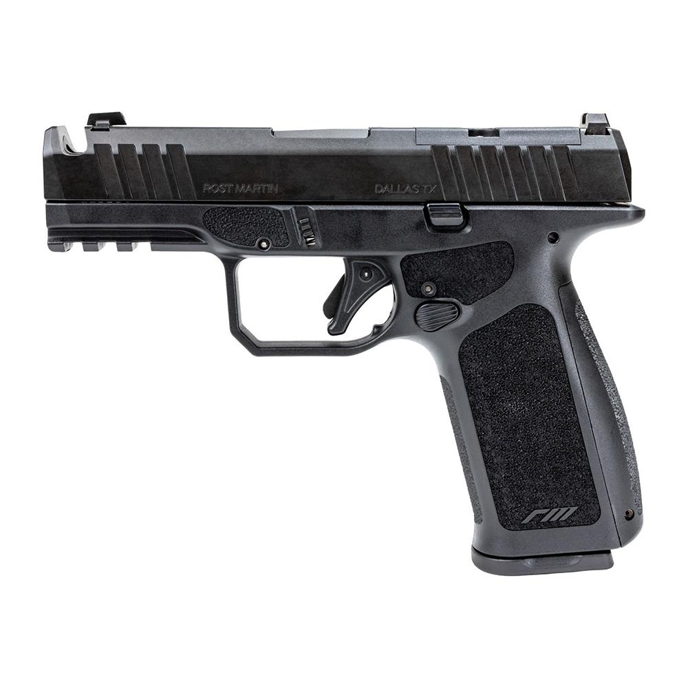 Rost Martin RM1CX COMP BLK 9MM 4IN BBL OR 17RD/19RD FS