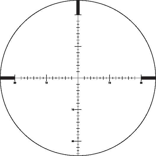 Spectra 6x Riflescope 4.5-27x50 30mm Tube MOAi ill. Reticle