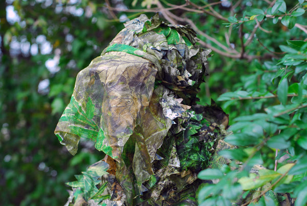 TITAN 3D LEAFY FACE MASK MOSSY