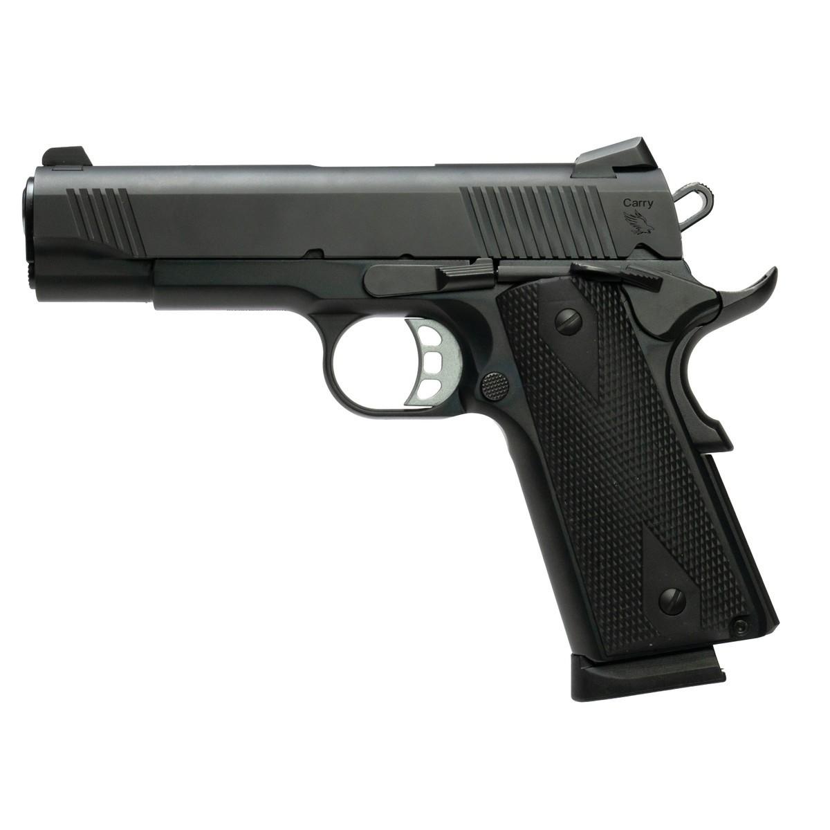 Tisas 1911 CARRY B45R 45ACP 4.25'' Cerakote Black 2-8rd