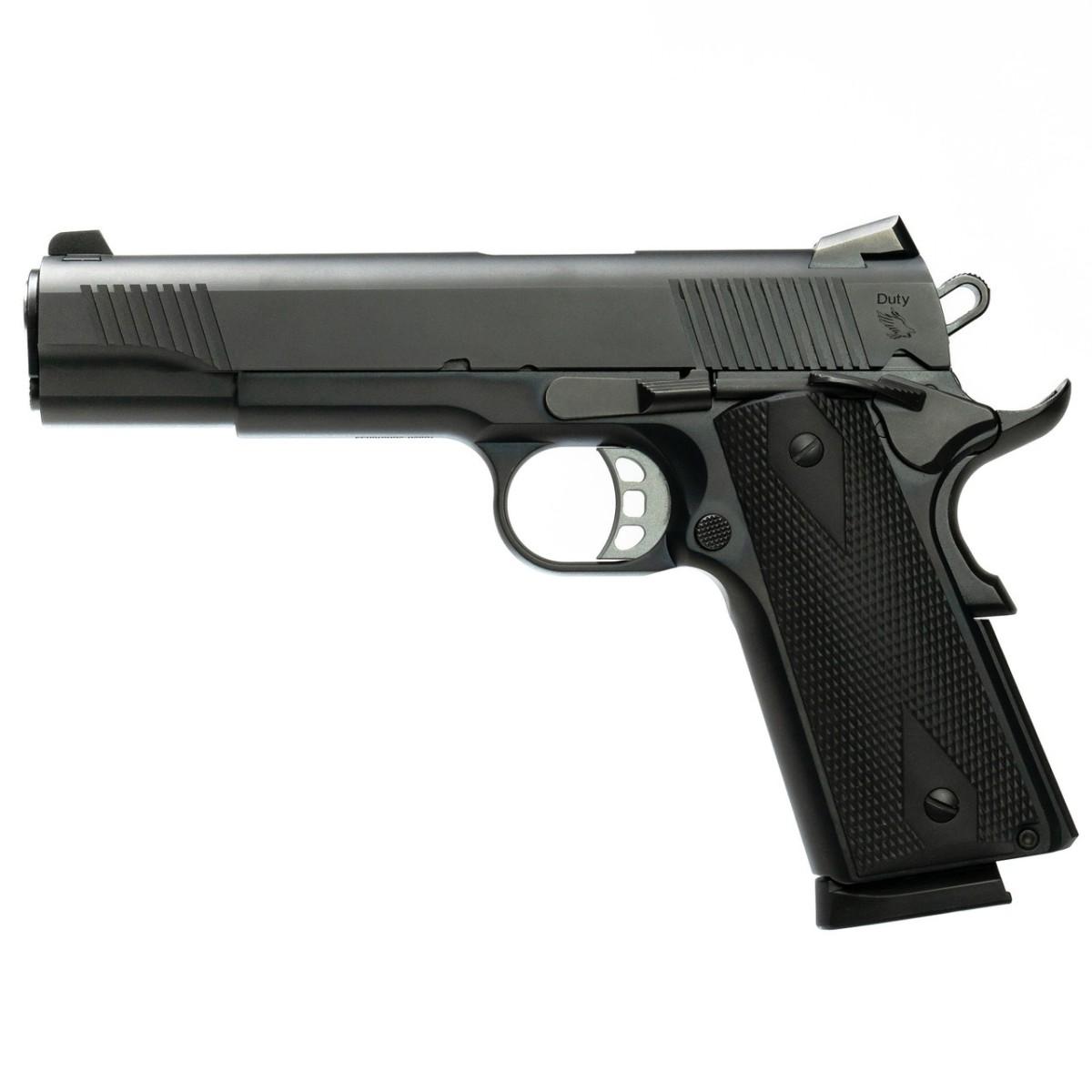 Tisas 1911 DUTY B9 9MM 5'' Cerakote Black 2-9rd