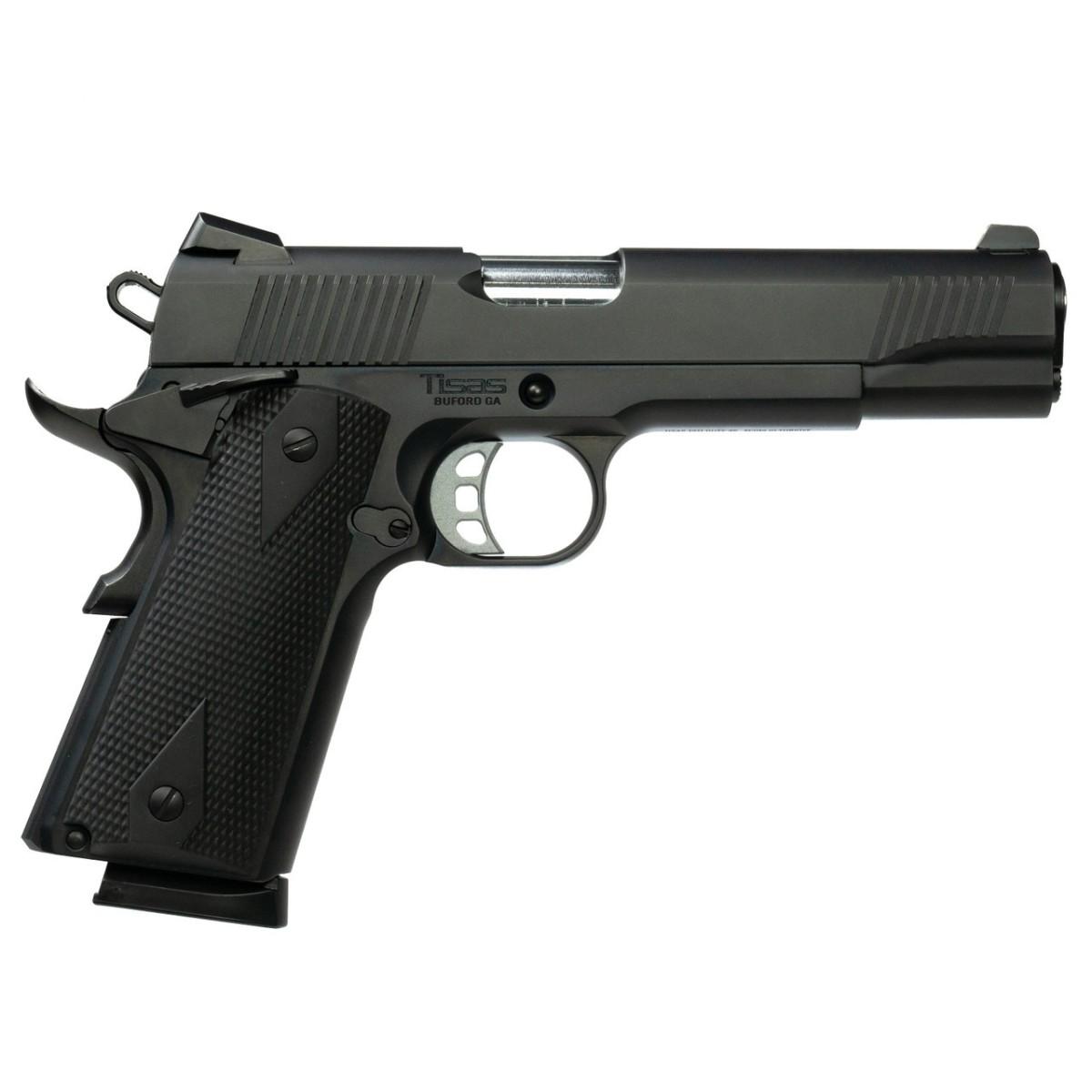 Tisas 1911 DUTY B9 9MM 5'' Cerakote Black 2-9rd