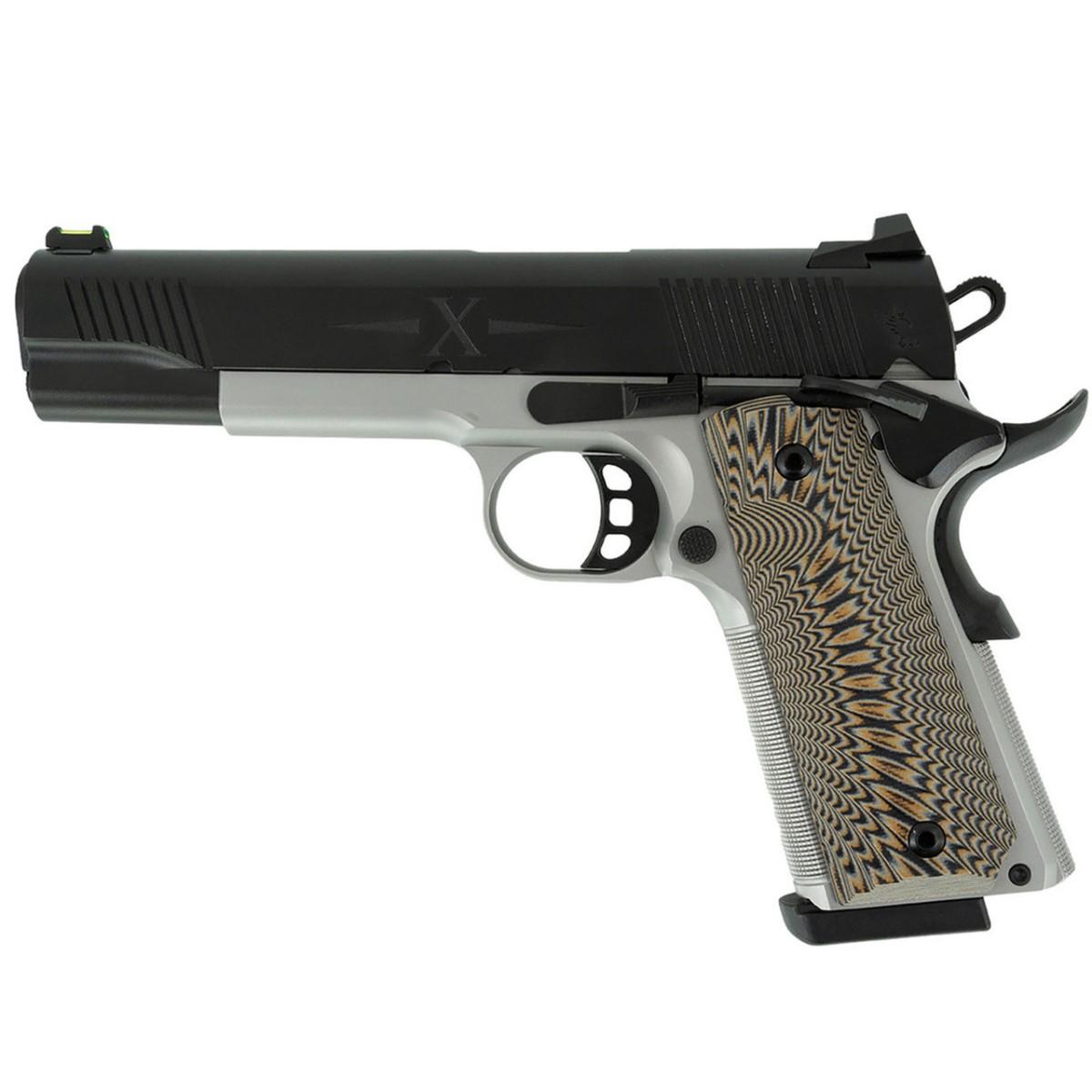 Tisas 1911 D10 FO 10MM 5'' Stainless Steel Frame 2-8rd