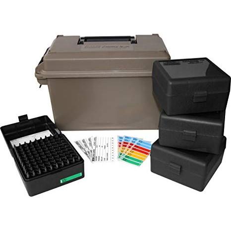 MTM 223 AMMO CAN FOR 400 RD *INCLUDES 4 EACH RS-100'S  DK EARTH