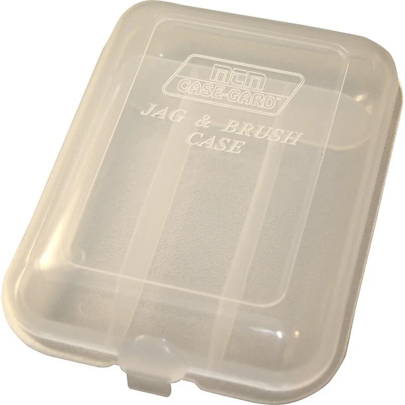 MTM JAG & BRUSH CASE - 4 COMPARTMENTS CLEAR