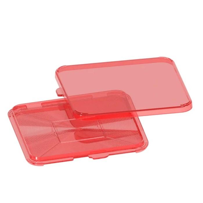 MTM Primer Flipper Square Clr-Red
