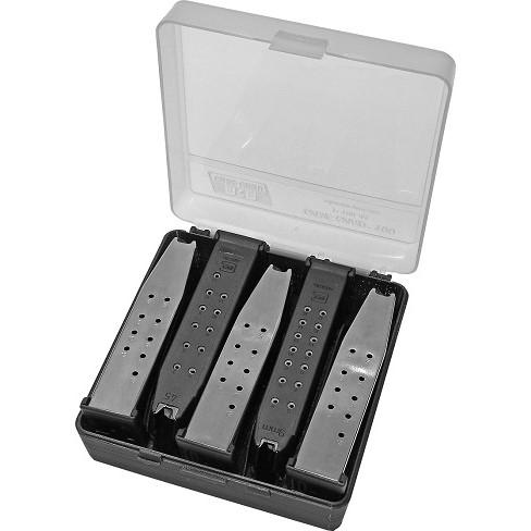 MTM PISTOL MAGAZINE CASE CLEAR/SMOKE