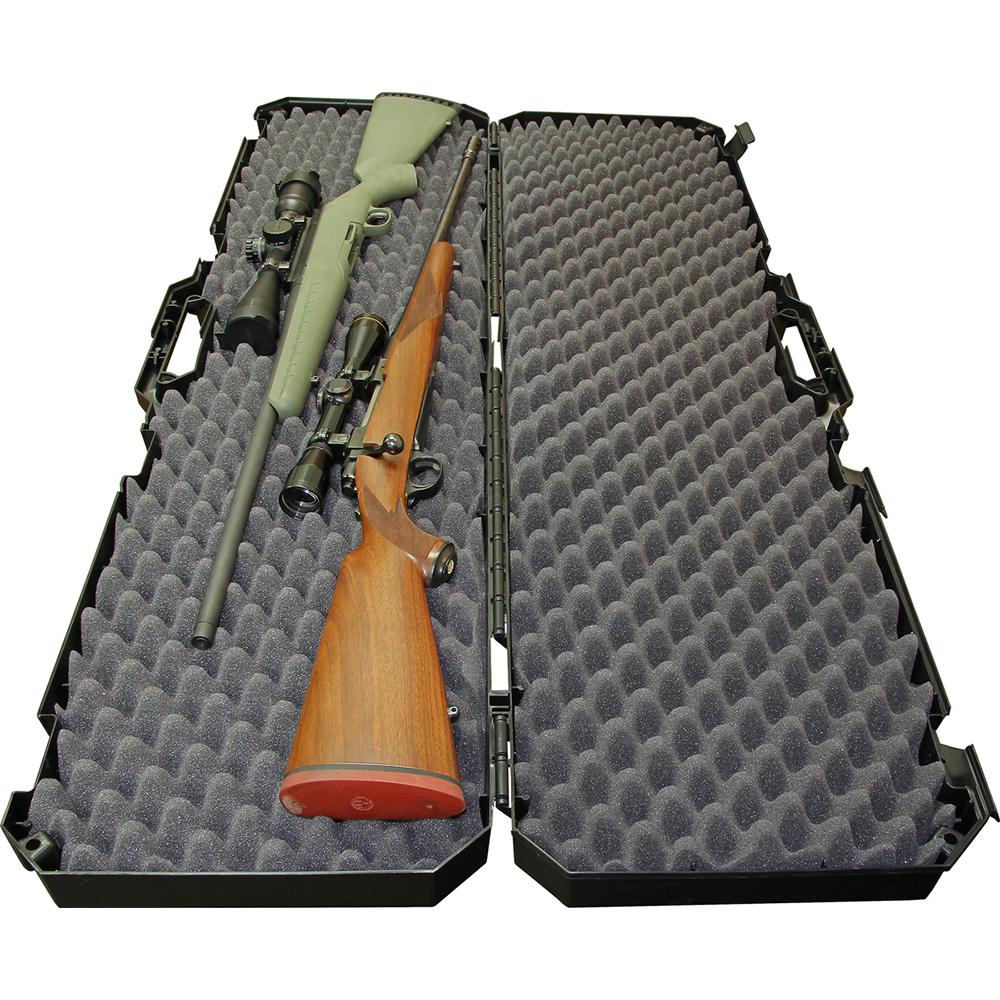 MTM Rifle Case Double Scoped 51 Black