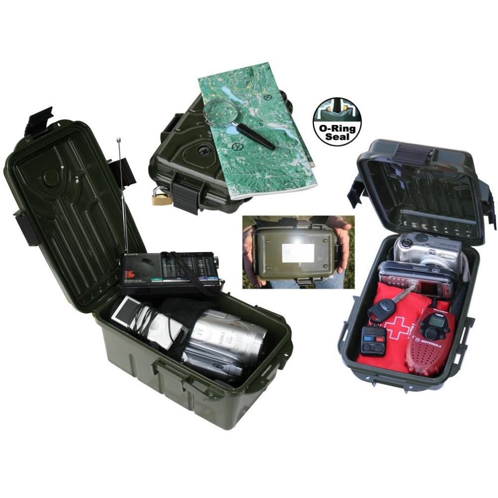 MTM SURVIVOR DRY BOX - SMALL 10X7X3 FOREST GREEN