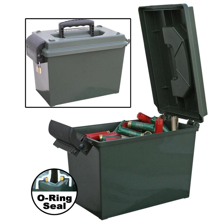 MTM SPORTSMEN'S DRY BOX O-RING SEALED 14X7.5X9 FOREST GREEN