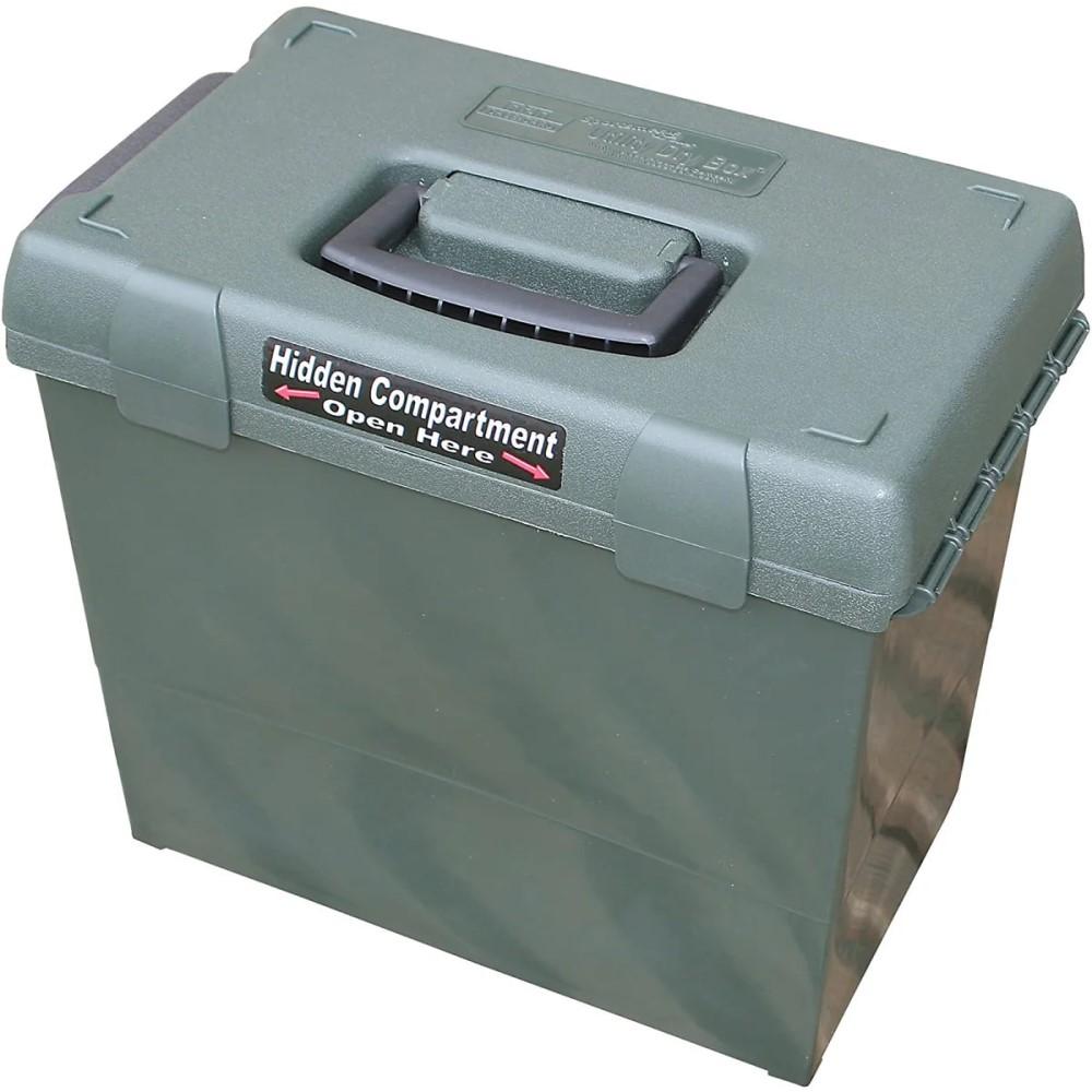 MTM SPORTSMEN'S PLUS UTILITY DRY BOX O-RING SEALED 15X8.8X13 FOREST GREEN