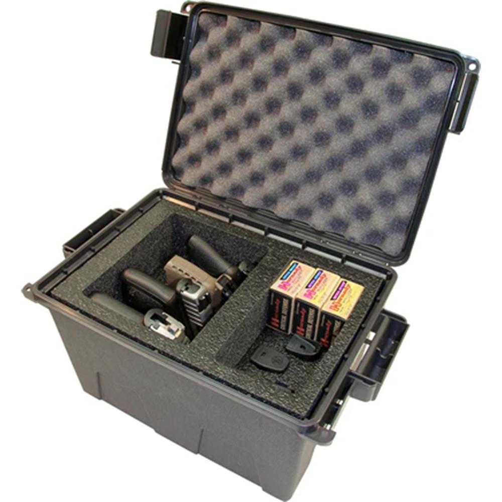 MTM TACTICAL PISTOL HANDGUN CASE 4 GUN DARK EARTH