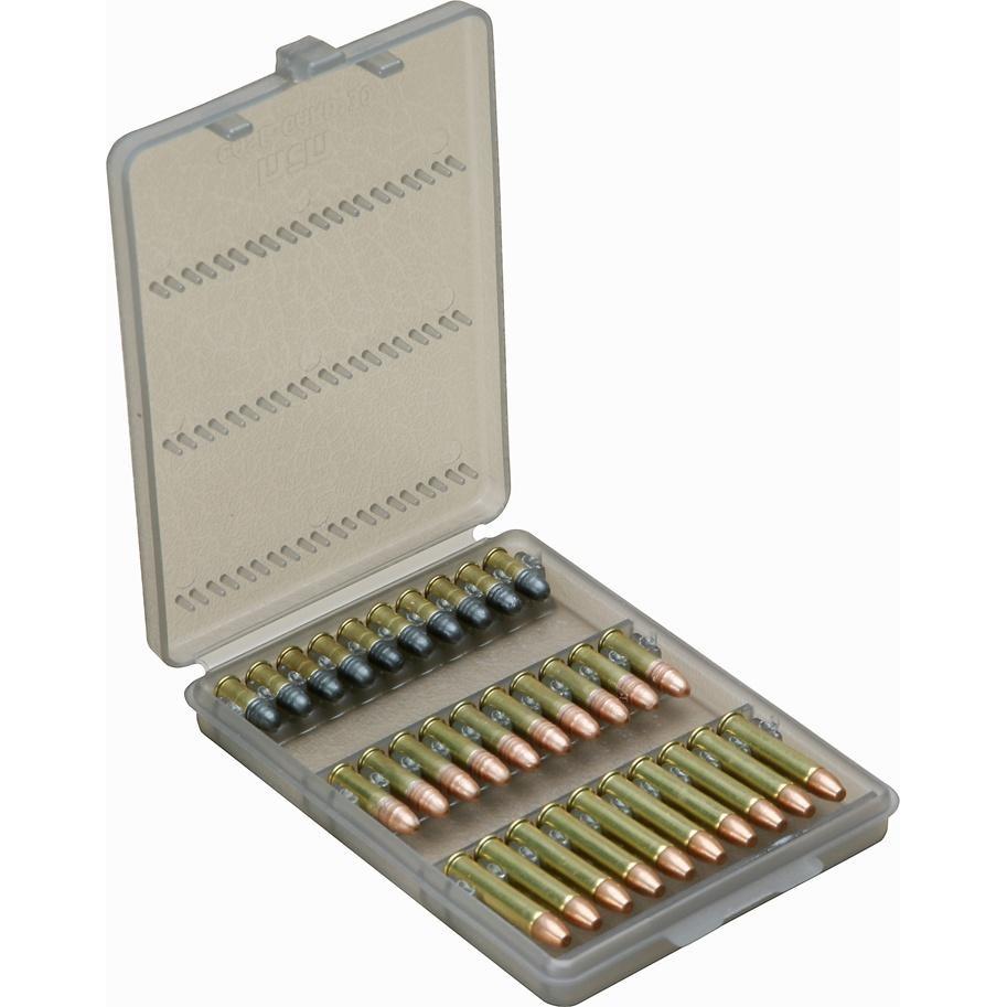 MTM AMMO-WALLET 30 RD 22 LONG RIFLE 17 HRM MACH 2 CLR-SMOKE