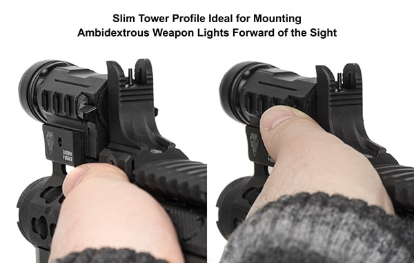 UTG Super Slim Fixed Front Sight - Same Plane for AR-15