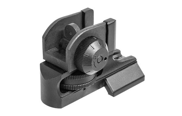 UTG Super Slim Fixed AR-15 Iron Sight Set - Front and Rear