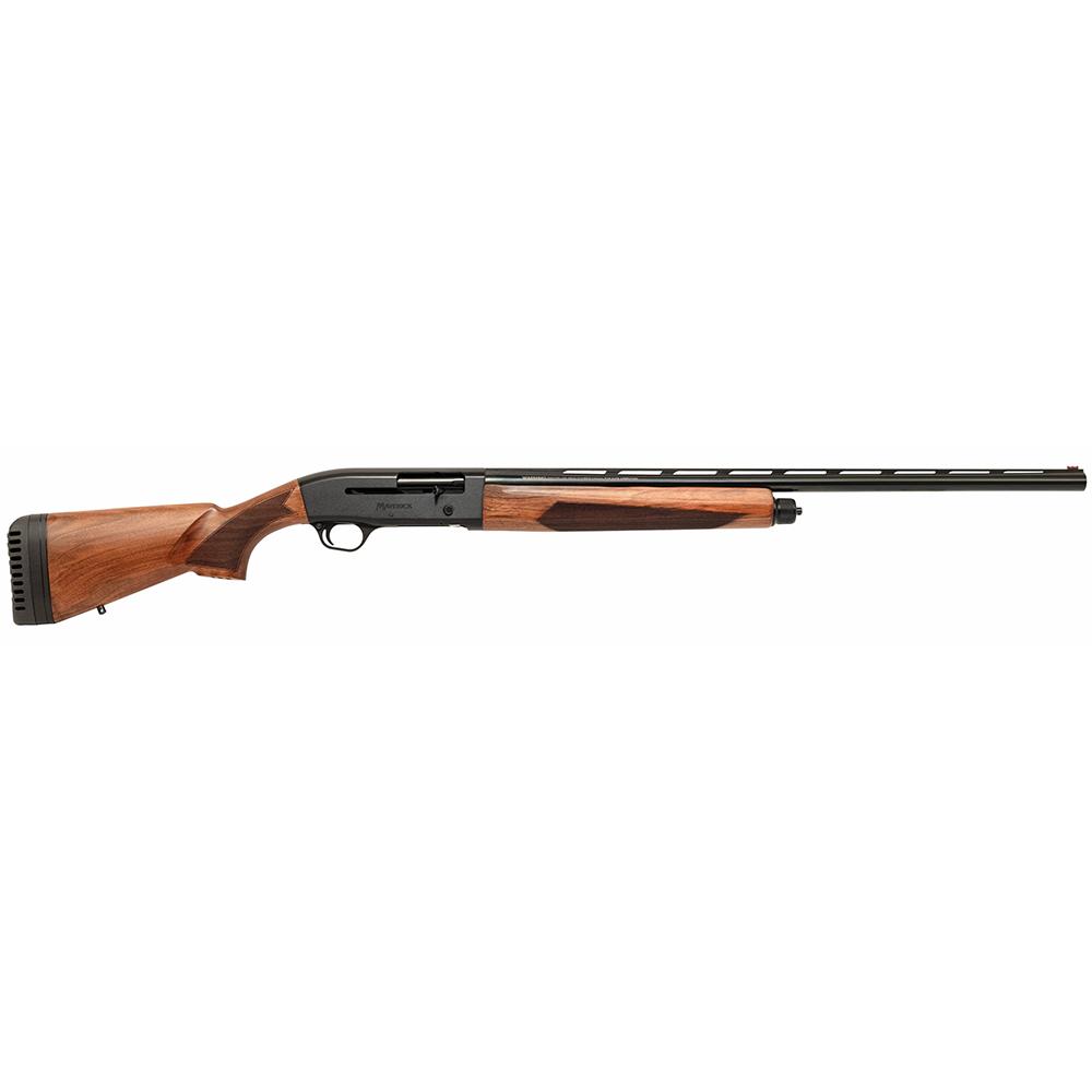 MAVERICK SA 12GA 28IN VR POL BL RCVR ADJ LOP STK WLNT STK ACCU-CHOKE