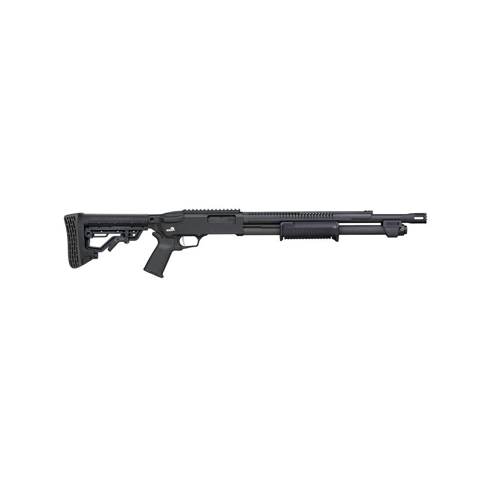 Mossberg 590R 12ga 6+1 TUBE FED, AR MIL SPEC ADJUSTABLE STOCK BREACHER BRL