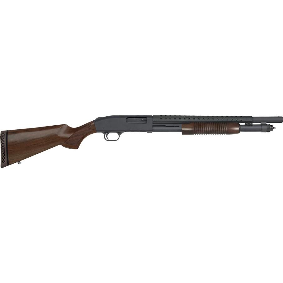 Mossberg 590 Security Persuader Retrograde Series 12 ga 18.5 brl 6+1 Walnut