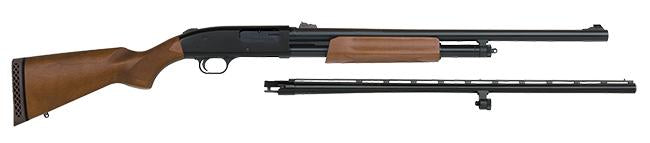 500 Deer/ Field Combo 28in w/ tubes, 24in rifled wood/ blued