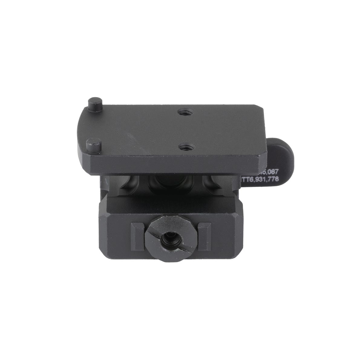Midwest Industries MK2 Optic Mount - True Co-Witness - RMR Footprint - Picatinny - Quick Detach