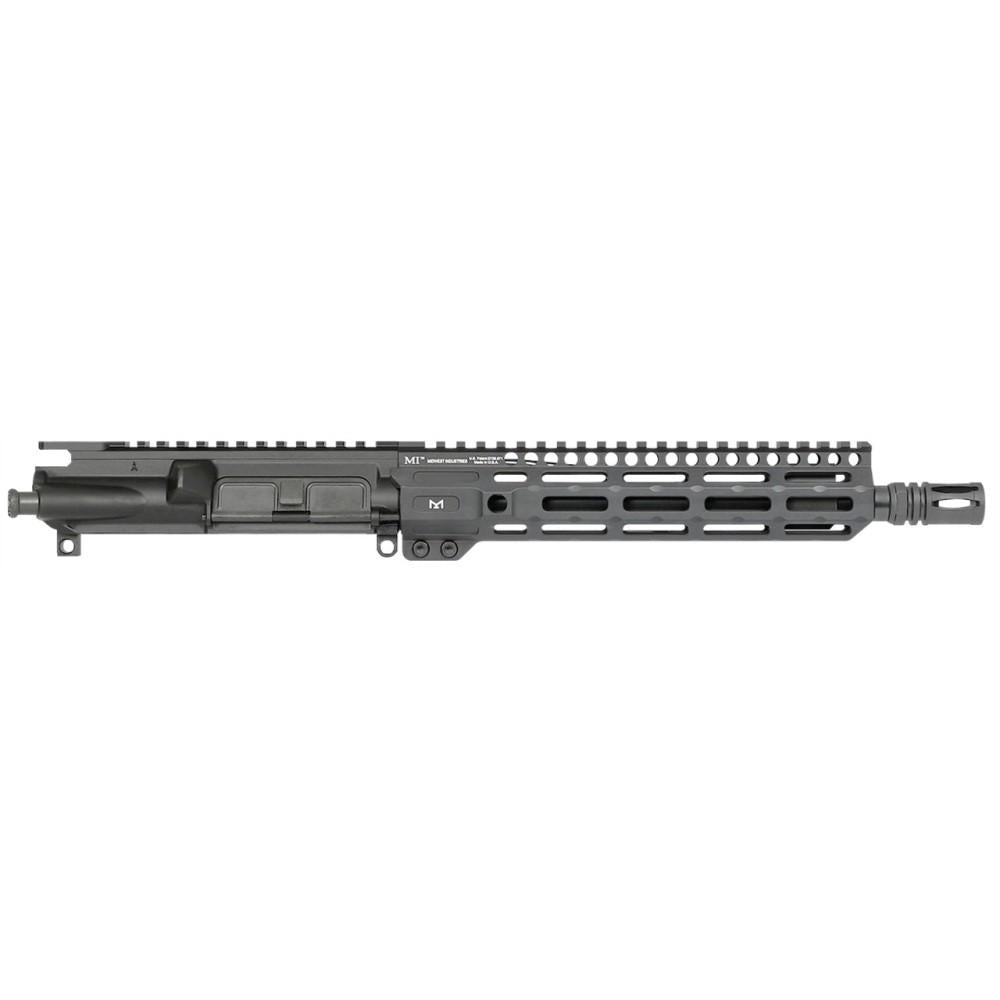 Midwest Industries 10.5 CARBINE-LENGTH UPPER REC, M-LOK, 5.56 1:7 BBL BLK