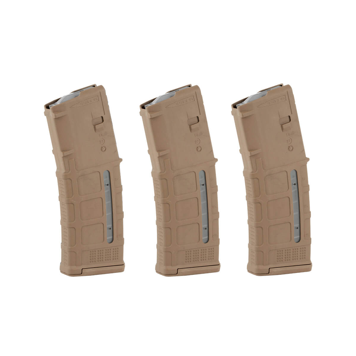 3-Pack - Magpul PMAG M3 w/Window .223 / 5.56 NATO AR-15 Magazine - 30 Round