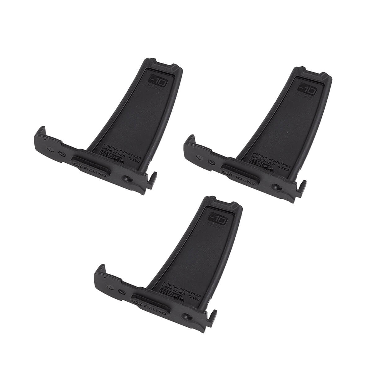 Magpul PMAG 10 Rd Limiter 3 pack - 762NATO - Fits PMAG Gen M3 - MAG563BLK