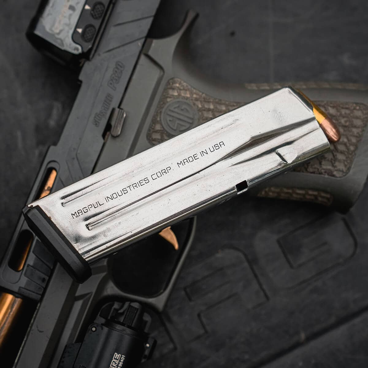 Magpul AMAG SIG P320 Magazine - Stainless Steel - 17 Round