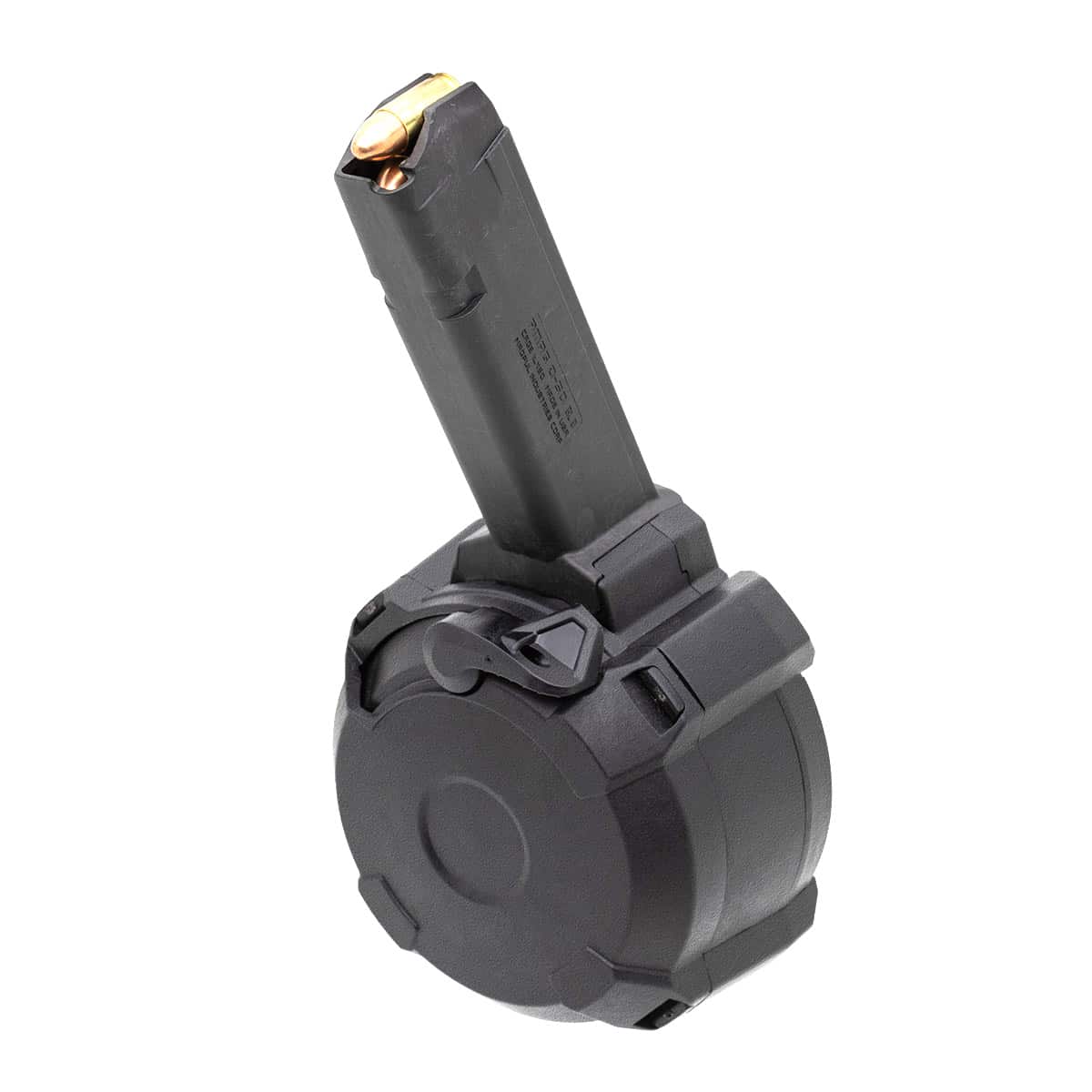 Open Box Return -Magpul PMAG D-50 GL9 9mm Glock Drum Magazine - 50 Round - Fits Double Stack 9mm Glocks