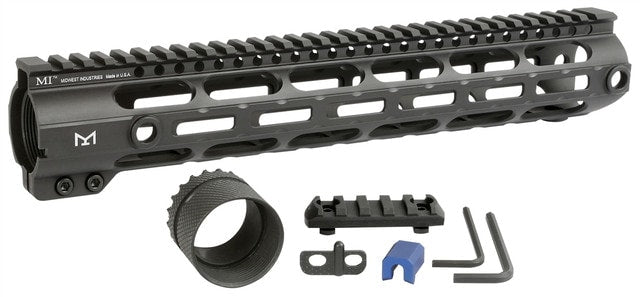 Midwest Industries Combat Free Float AR-10 Handguard - M-LOK - 2 Lengths Available