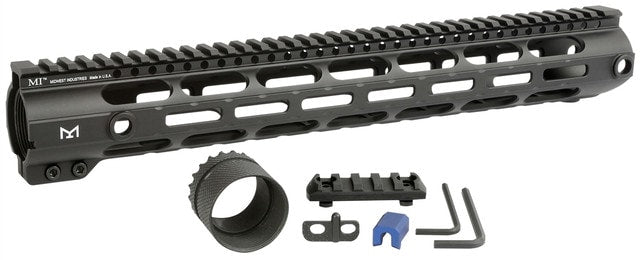 Midwest Industries Combat Free Float AR-10 Handguard - M-LOK - 2 Lengths Available