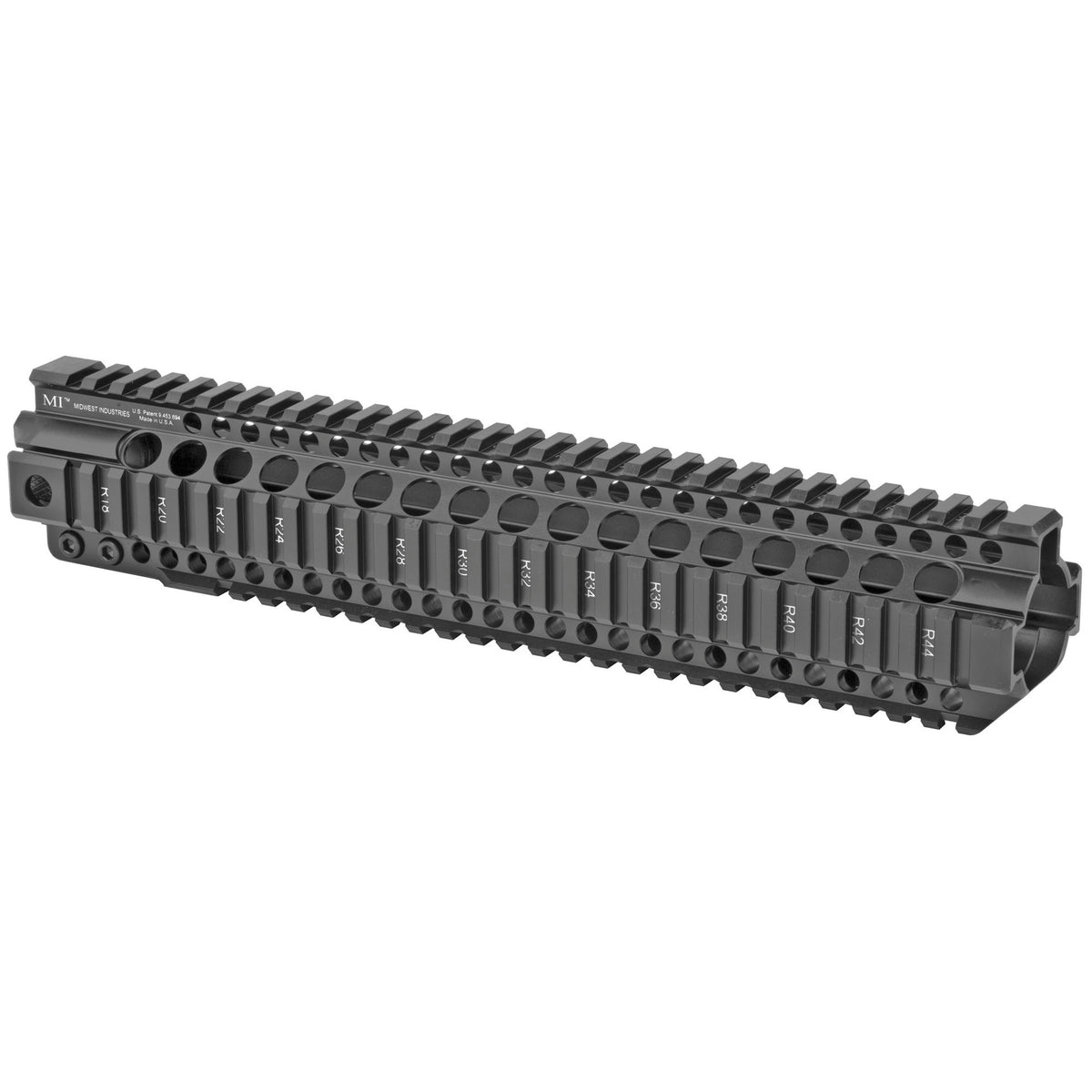 Midwest Industries Combat T-Series Free Float Quad Rail AR-15 Handguard - Picatinny - 7 Lengths Available