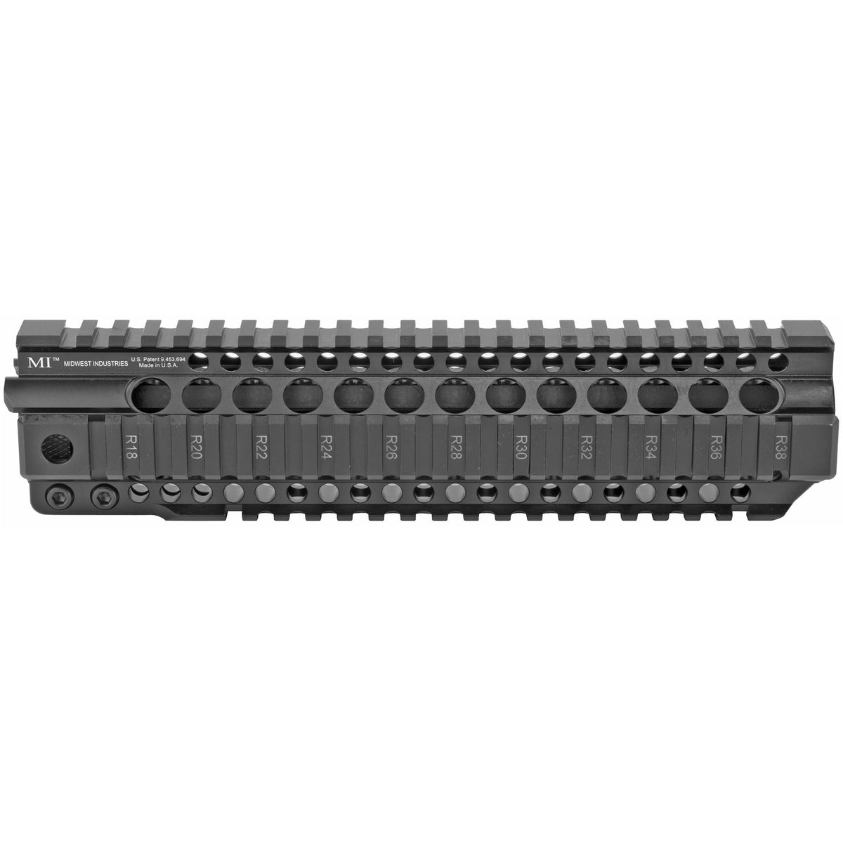 Midwest Industries Combat T-Series Free Float Quad Rail AR-15 Handguard - Picatinny - 7 Lengths Available