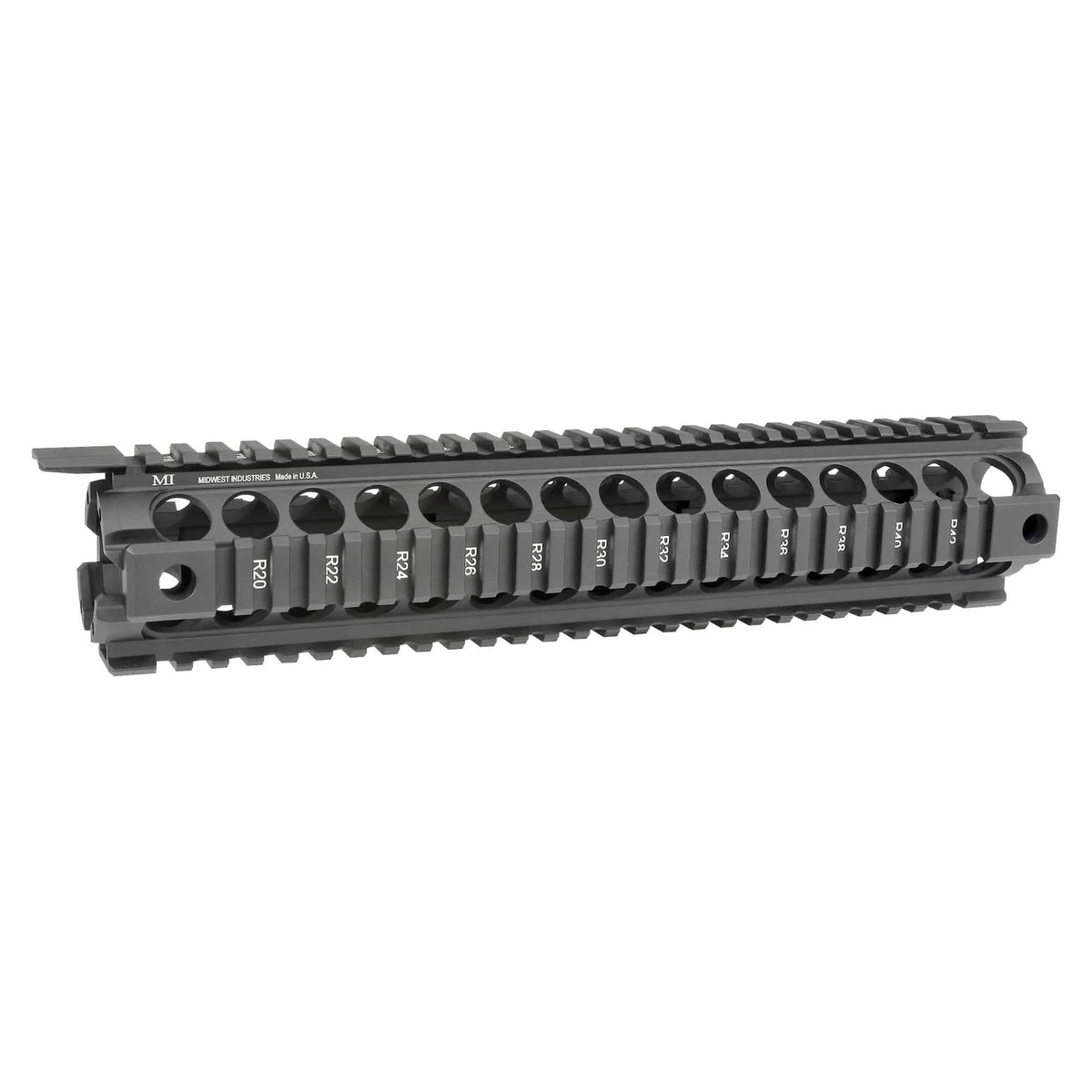 MI AR-15 Gen2 Two Piece Drop-In Quad Rail AR-15 Handguard - Picatinny - 2 Lengths Available