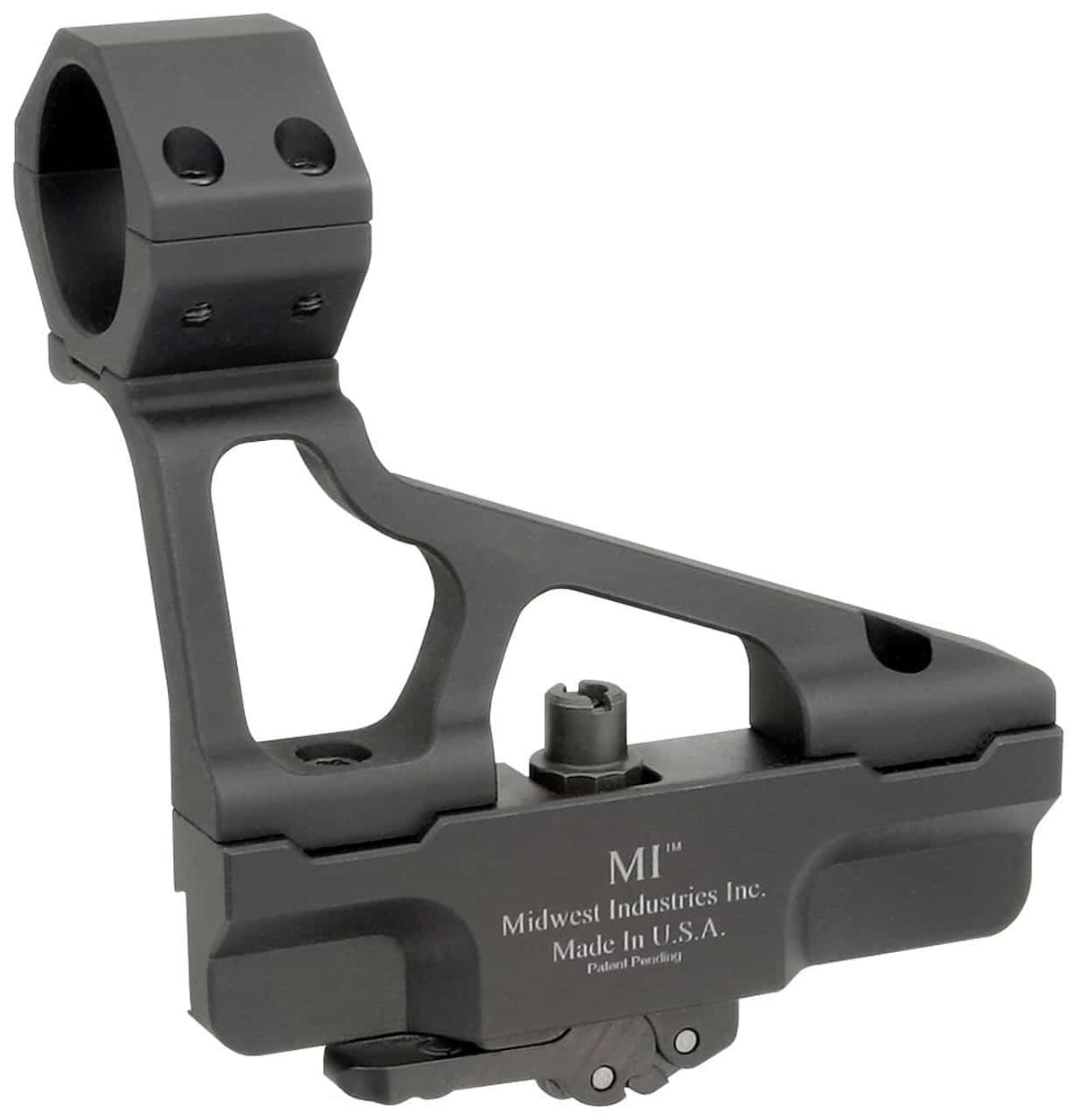 Midwest Industries Gen 2 QD Red Dot Mount for AK Rifles - Aimpoint and Trijicon MRO