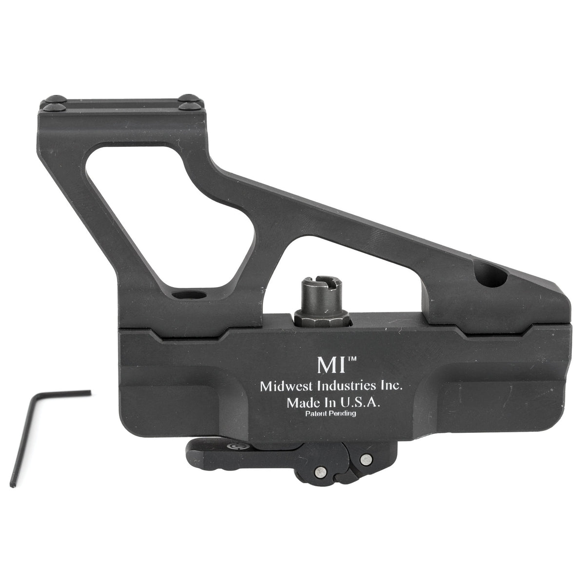 Midwest Industries Gen 2 QD Red Dot Mount for AK Rifles - Aimpoint and Trijicon MRO