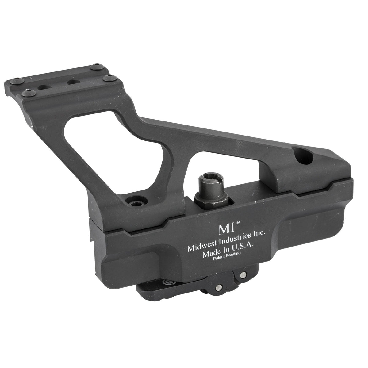 Midwest Industries Gen 2 QD Red Dot Mount for AK Rifles - Aimpoint and Trijicon MRO