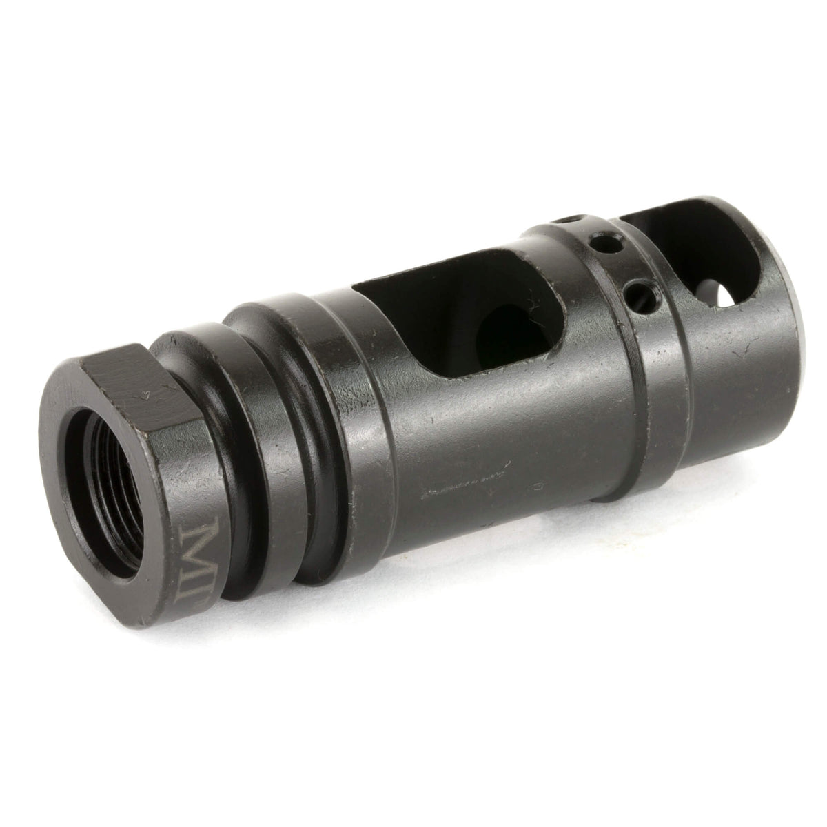 Midwest Industries AR-15 Two Chamber Muzzle Brake - 1/2x28 - 5.56 NATO