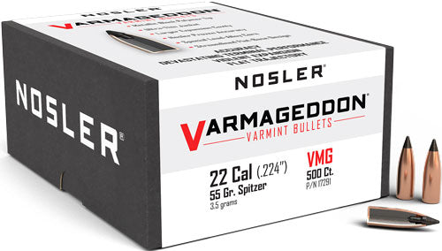 NOSLER BULLETS 22 CAL .224