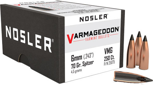 NOSLER BULLETS 6MM .243