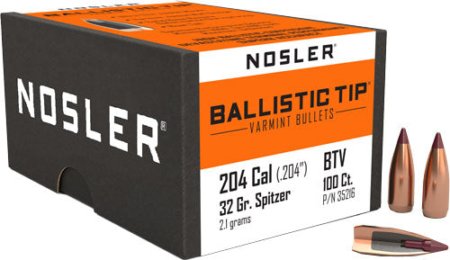 NOSLER BULLETS 20 CAL .204
