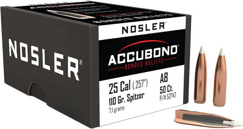 NOSLER BULLETS 25 CAL .257
